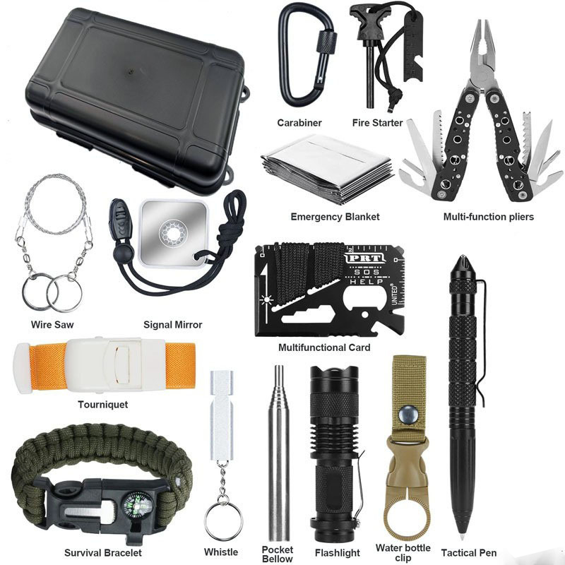 Hunting Outdoor Gear - Kit de Herramientas de Emergencia Hongrui,
