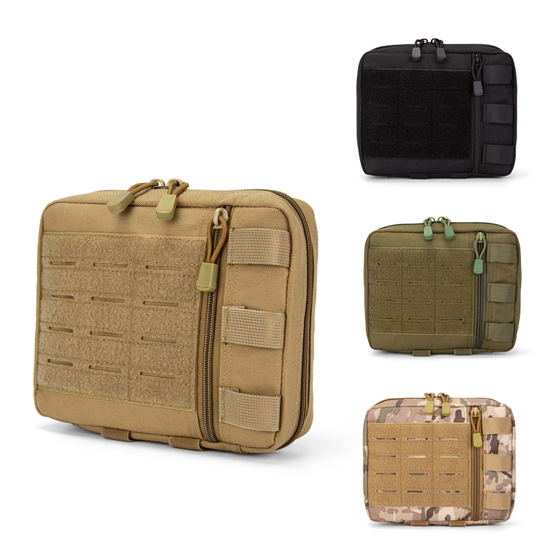 Outdoor Hunting Packs - Bolsa Táctica MOLLE Admin, Corte Láser,
