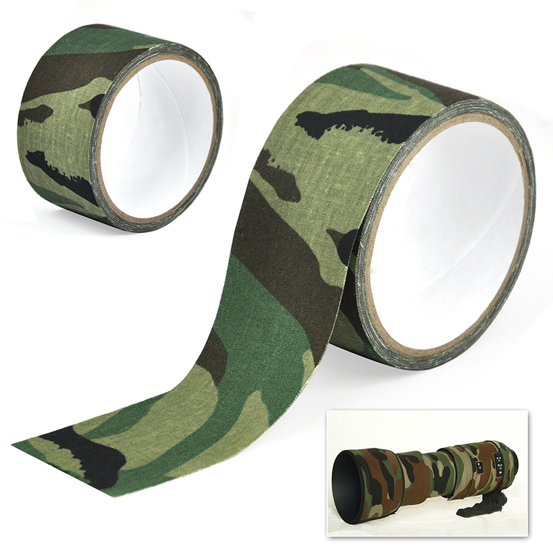 Outdoor Hunting Prints - Cinta de camuflaje impermeable, autoadhesiva, duradera,