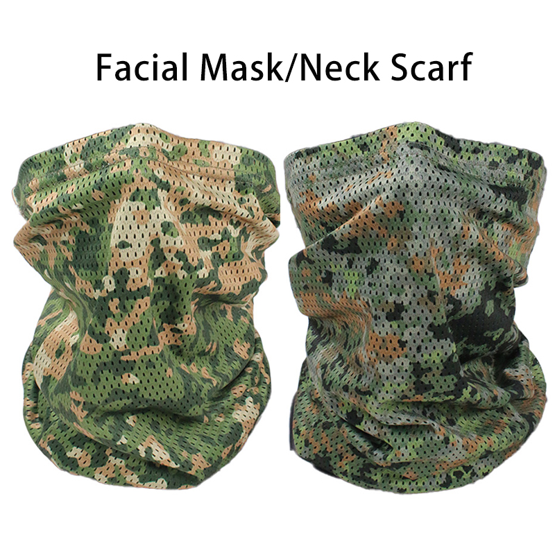 Hunting Outdoor Gear - Mascarilla Facial ligera de verano para