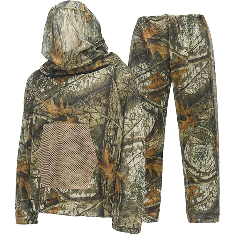 Hunting And Camping In Jungle - Conjunto de sudadera con capucha antimosquitos