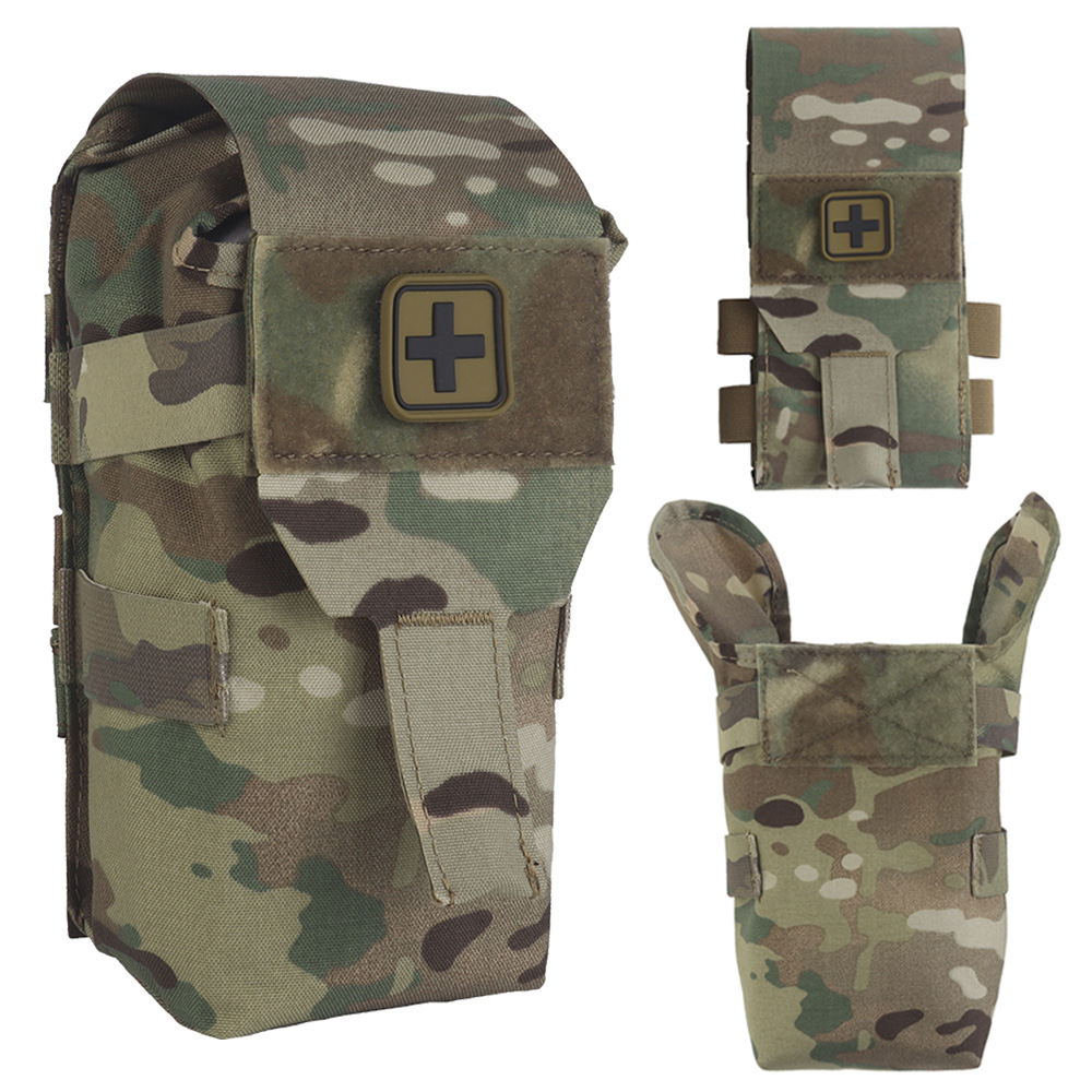 Outdoor Hunting Prints - Kit táctico para traumatismos, juego de