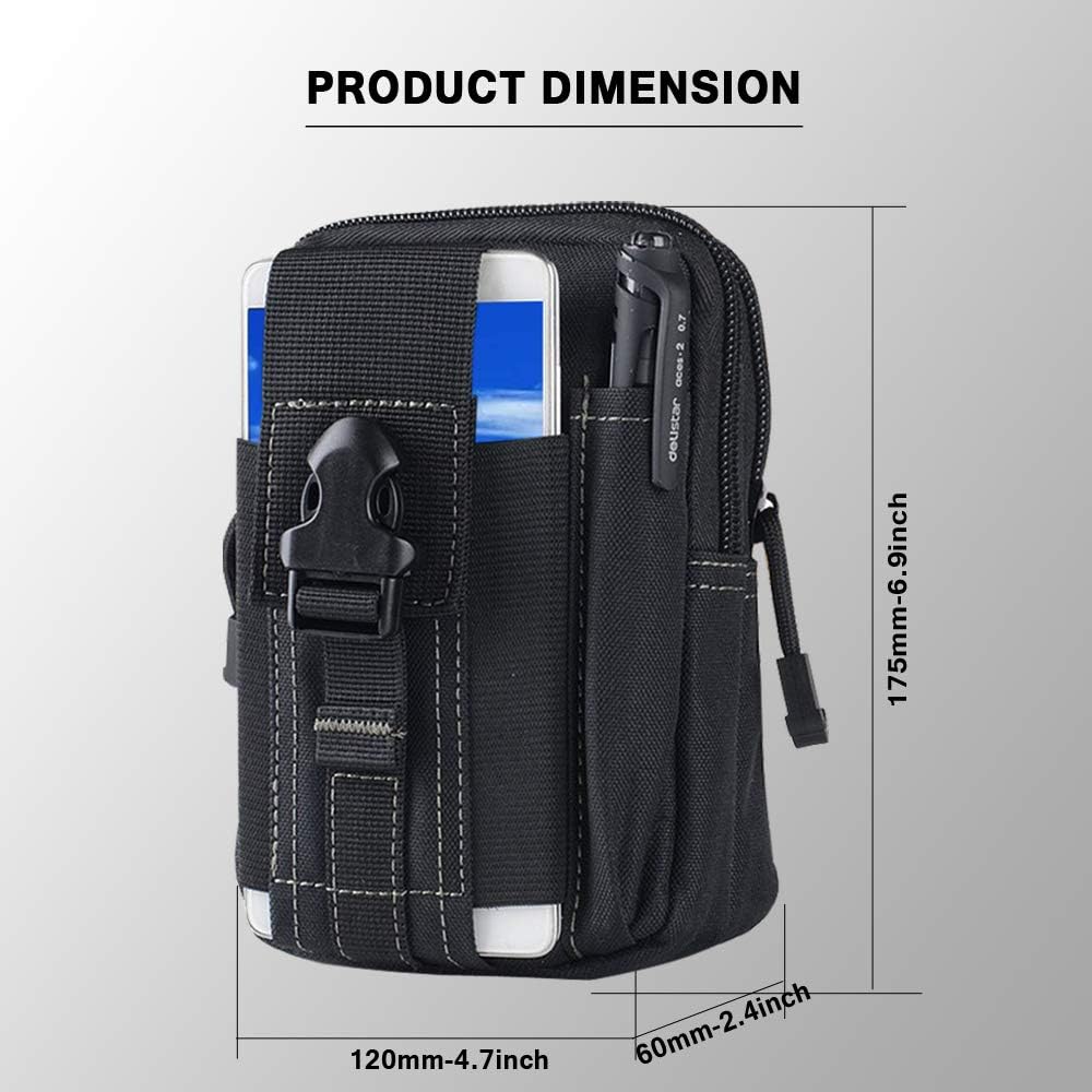Bolsa táctica Molle para cintu - Hunting Outdoor Gear reseña y precio