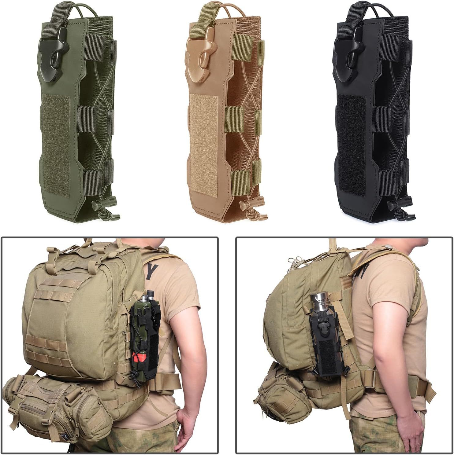 Bolsa Molle para Botella de Ag - Outdoor Hunting Packs reseña y precio