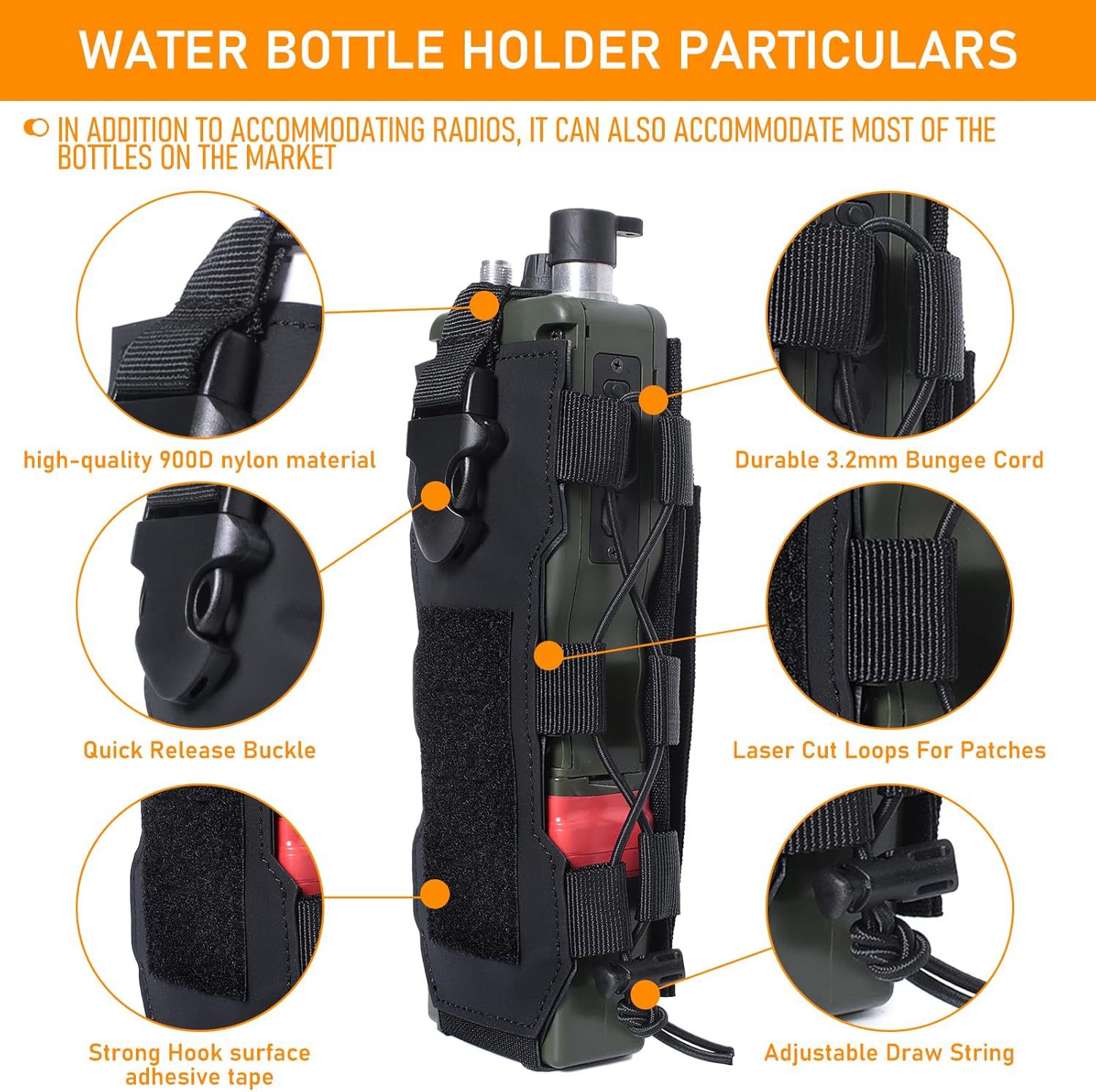 Bolsa Molle para Botella de Ag - Outdoor Hunting Packs reseña y precio