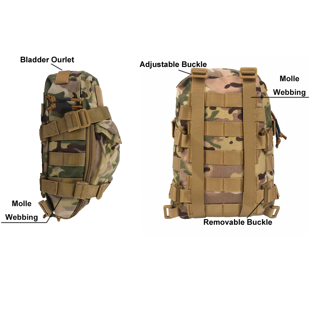 Mini bolsa de hidratación, moc - Hunting Outdoor Gear reseña y precio