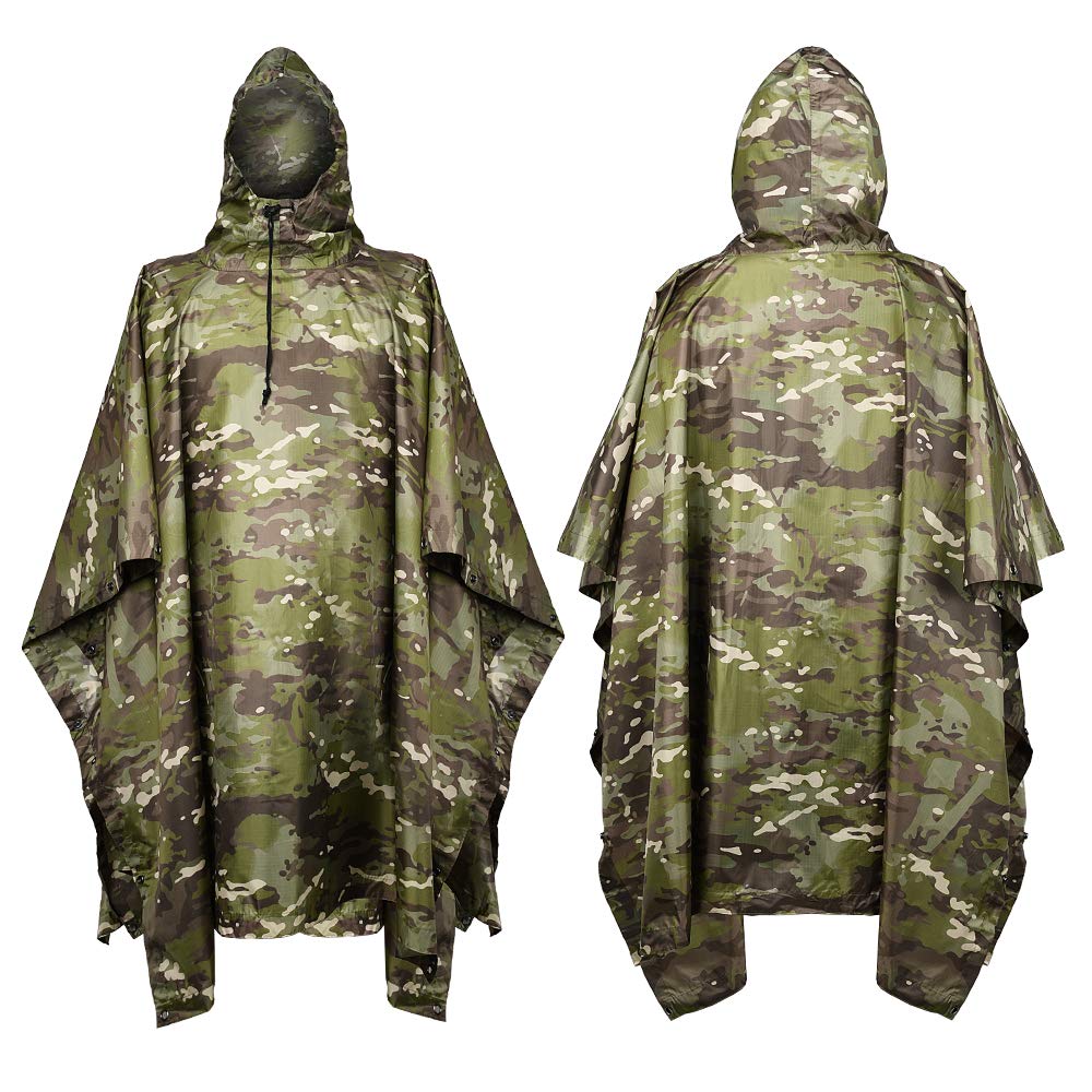 Chubasquero táctico transpirab - Outdoor Hunting Prints reseña y precio