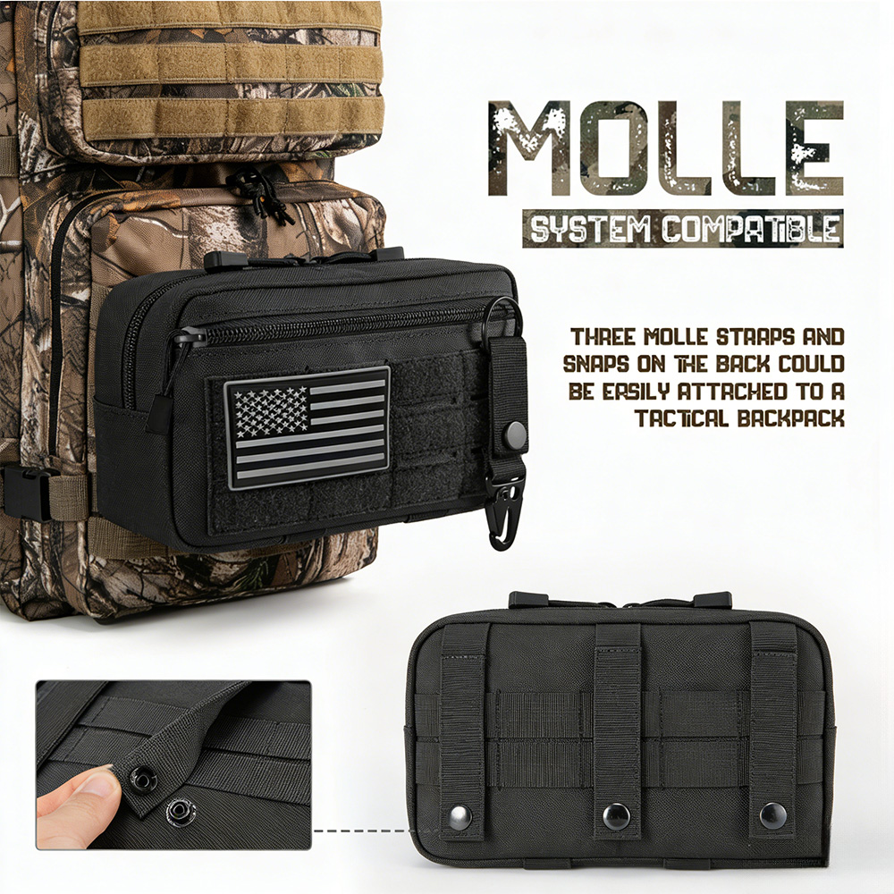 Bolsa táctica Molle EDC para e - Outdoor Hunting Packs reseña y precio
