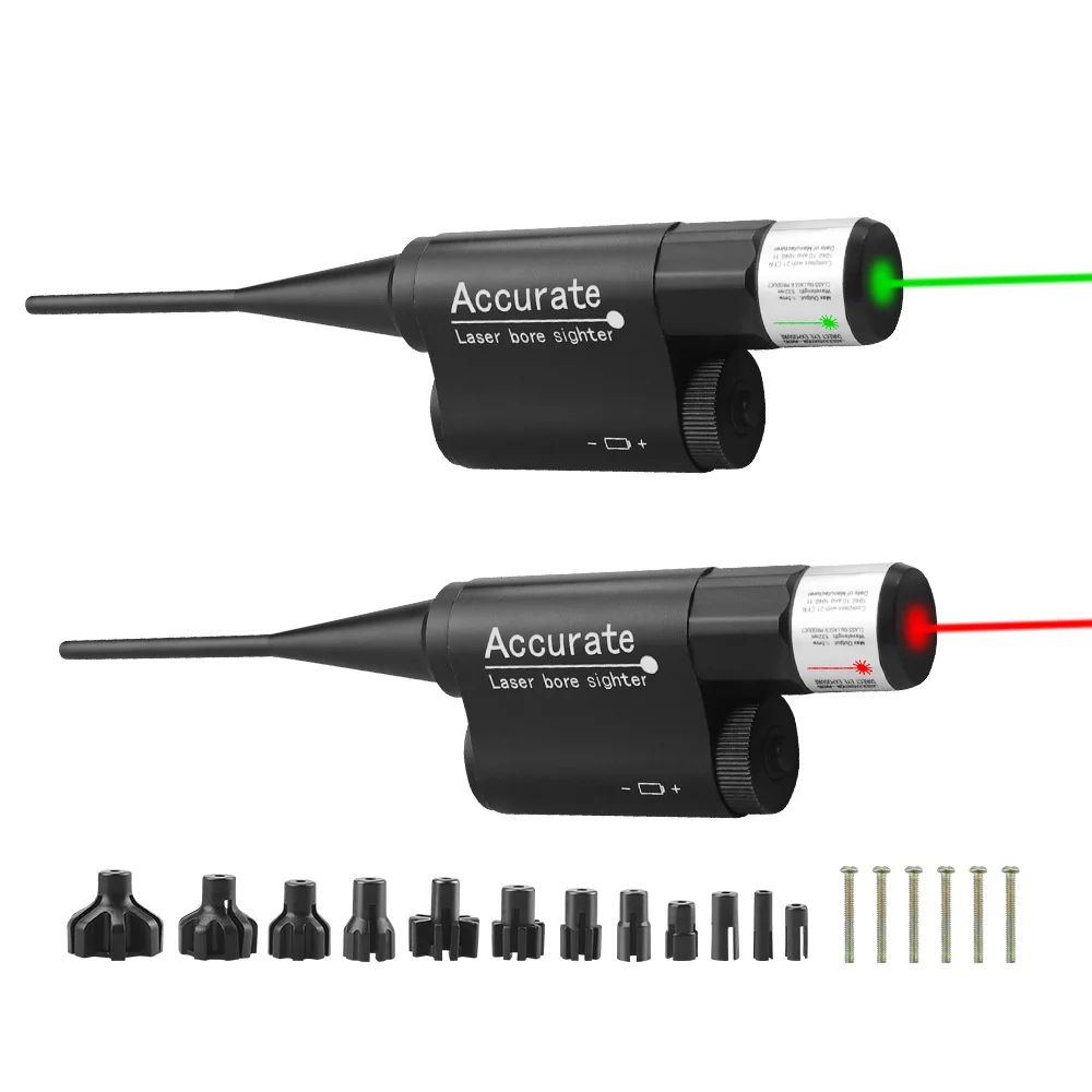 Kit de mira láser roja y verde - Laser Boresighter Kit reseña y precio