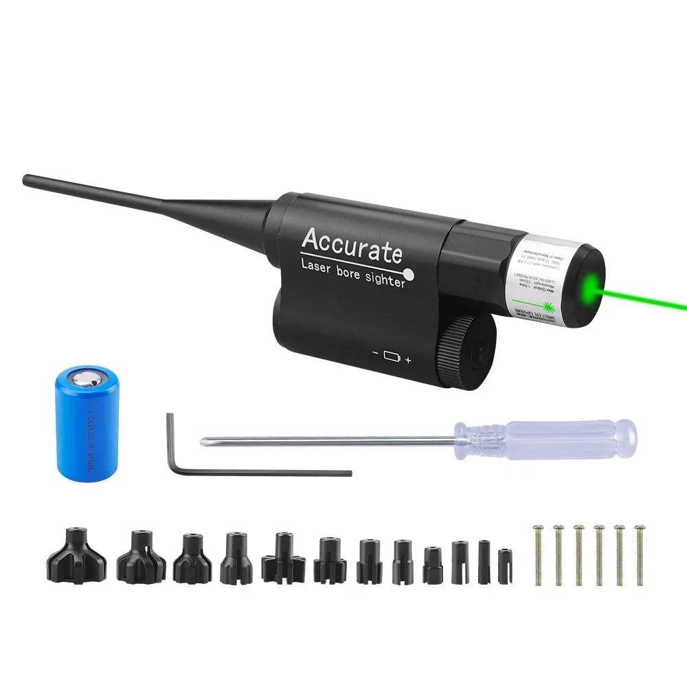 Kit de mira láser roja y verde - Laser Boresighter Kit reseña y precio