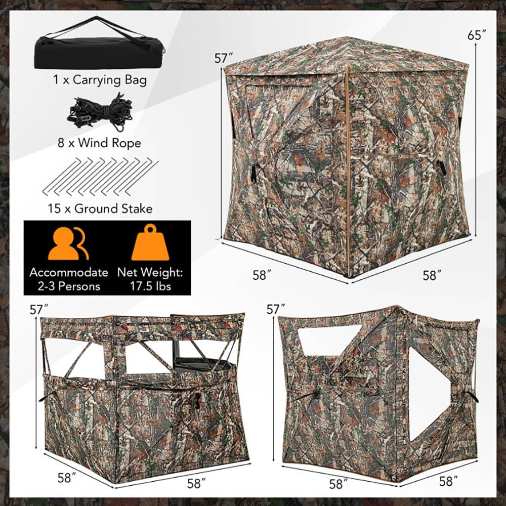Refugio de Caza Desmontable 5  - Hunting & Outdoor Supplies Photos reseña y precio