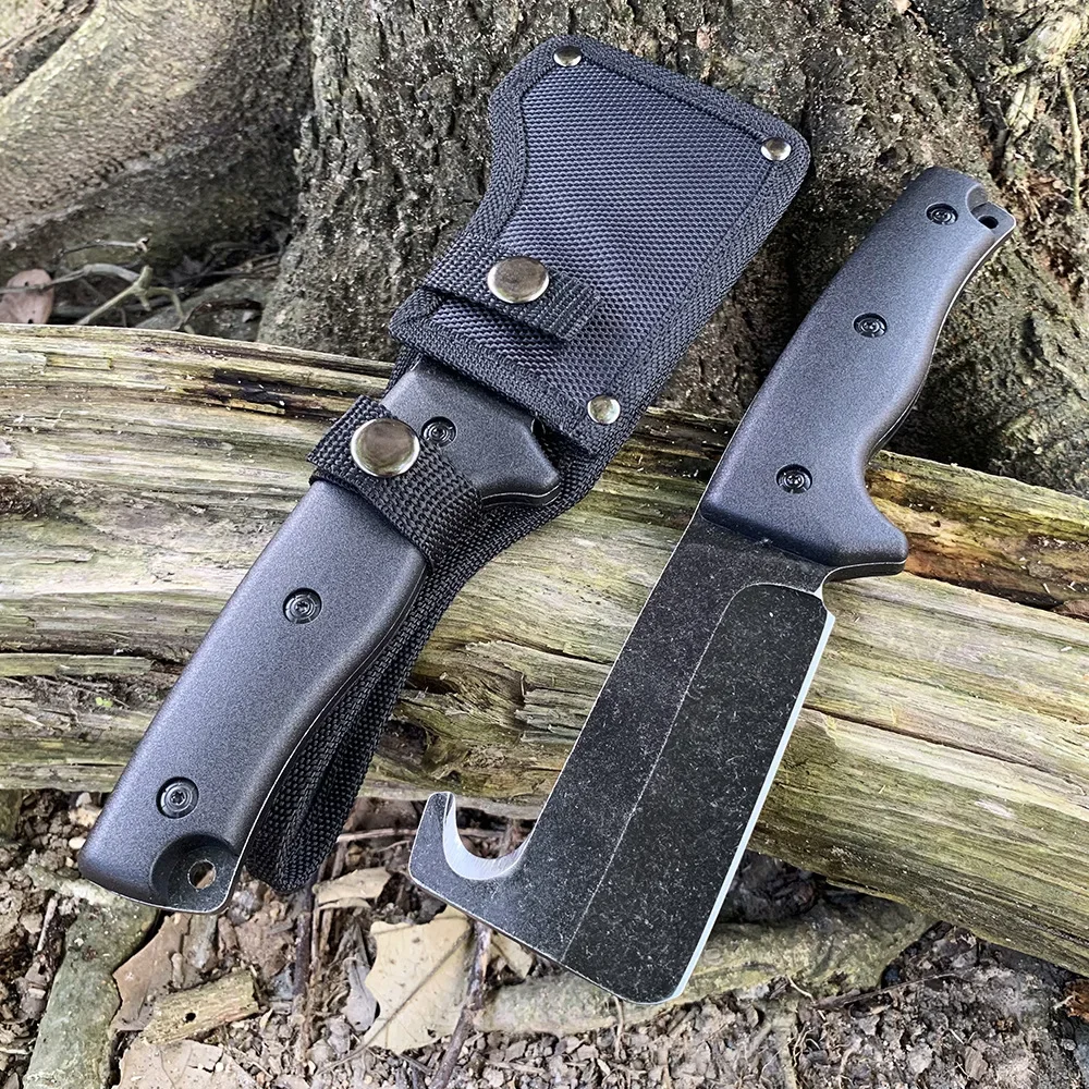 Cuchillo de Hoja Fija de Acero - Hunting And Camping In Jungle reseña y precio