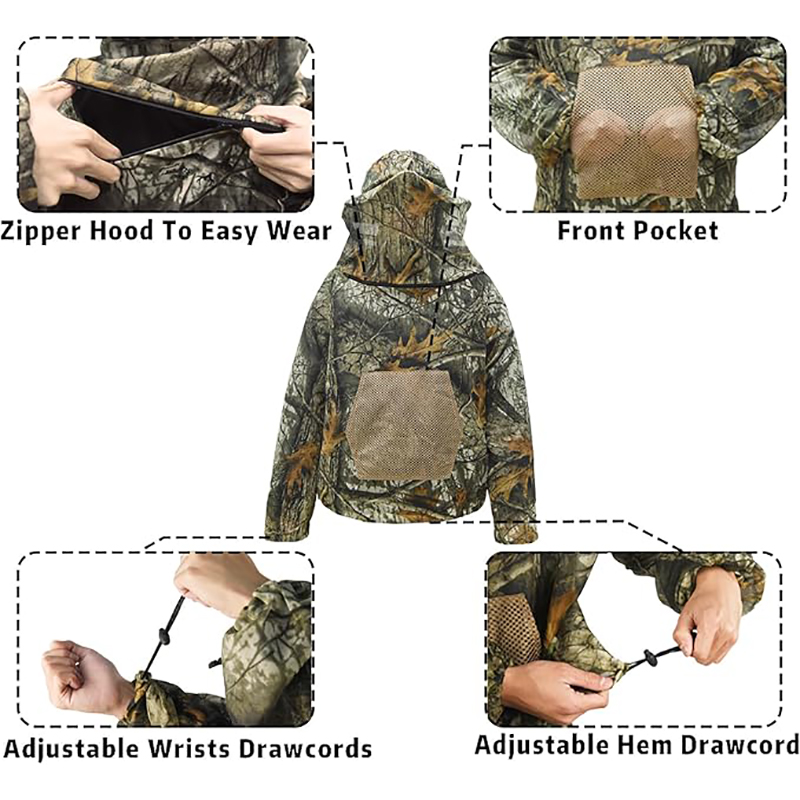 Conjunto de sudadera con capuc - Hunting And Camping In Jungle reseña y precio