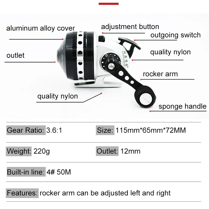 Carrete cerrado BL30 pesca 4 + - Hunting Outdoor Gear reseña y precio
