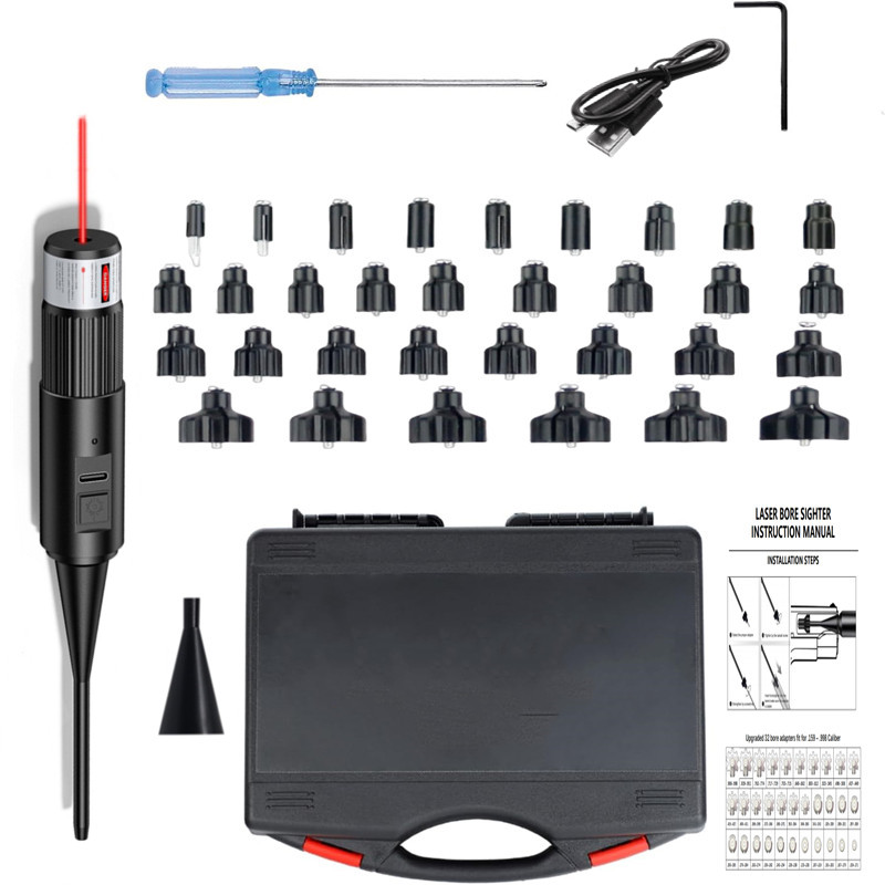 Kit de mira de orificio láser  - Laser Boresighter Kit reseña y precio